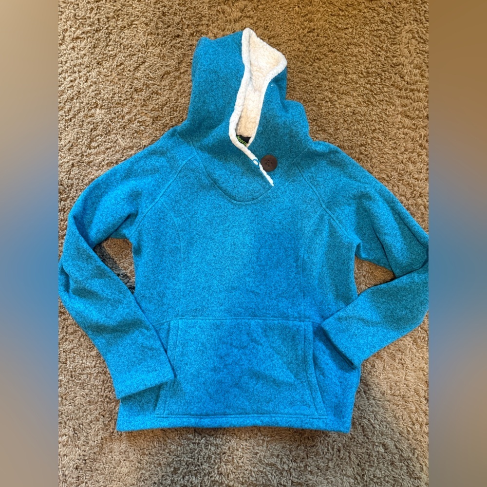 Koppen Blue Women's Cowl Neck Sweater